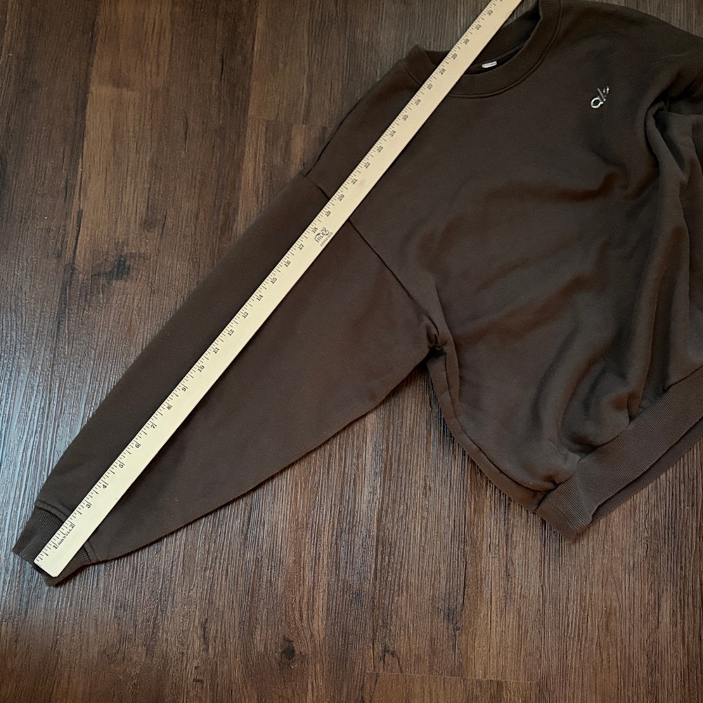 Alo yoga brown sweatshirt cotton blend women sz S small
EUC - Picture 7 of 7